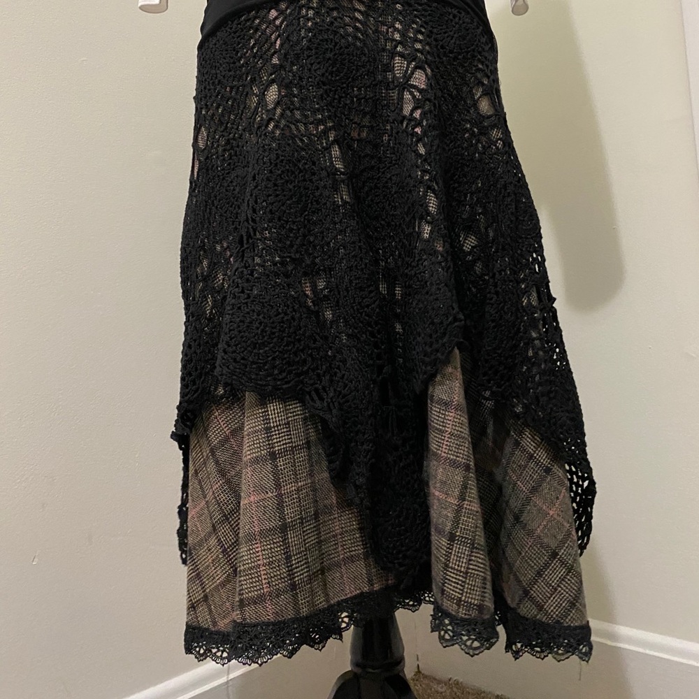 Victorian goth style skirt